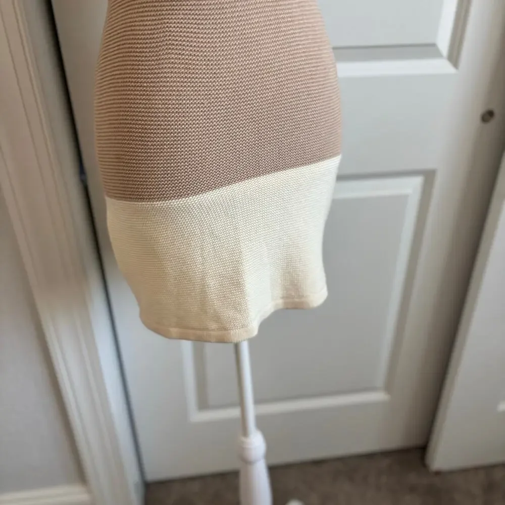 Sabo Women’s Auri Knit Dress Halter Neck Dress S Beachy Minimalist Coverup - Picture 5 of 12